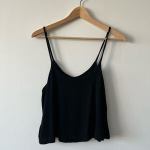 Brandy Melville black crop top